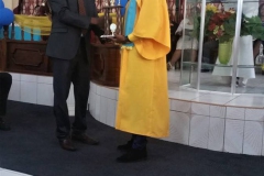 congratulating the youth